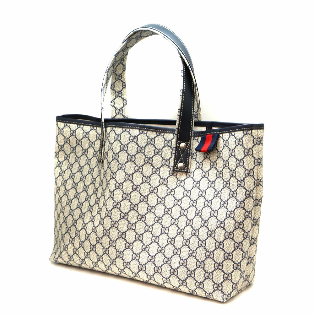 GUCCI Tote Bag Brown Beige Black